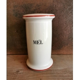 Bing & Grondahl Spice jars, Large, "Mel" (Flour), no. 494