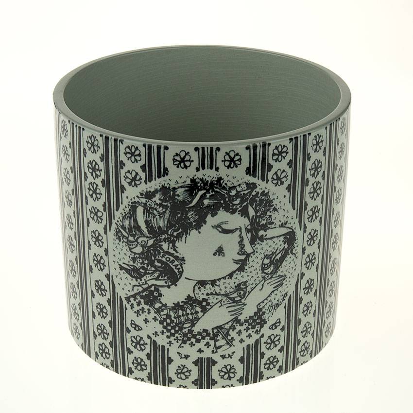 Wiinblad urtepotte - sort