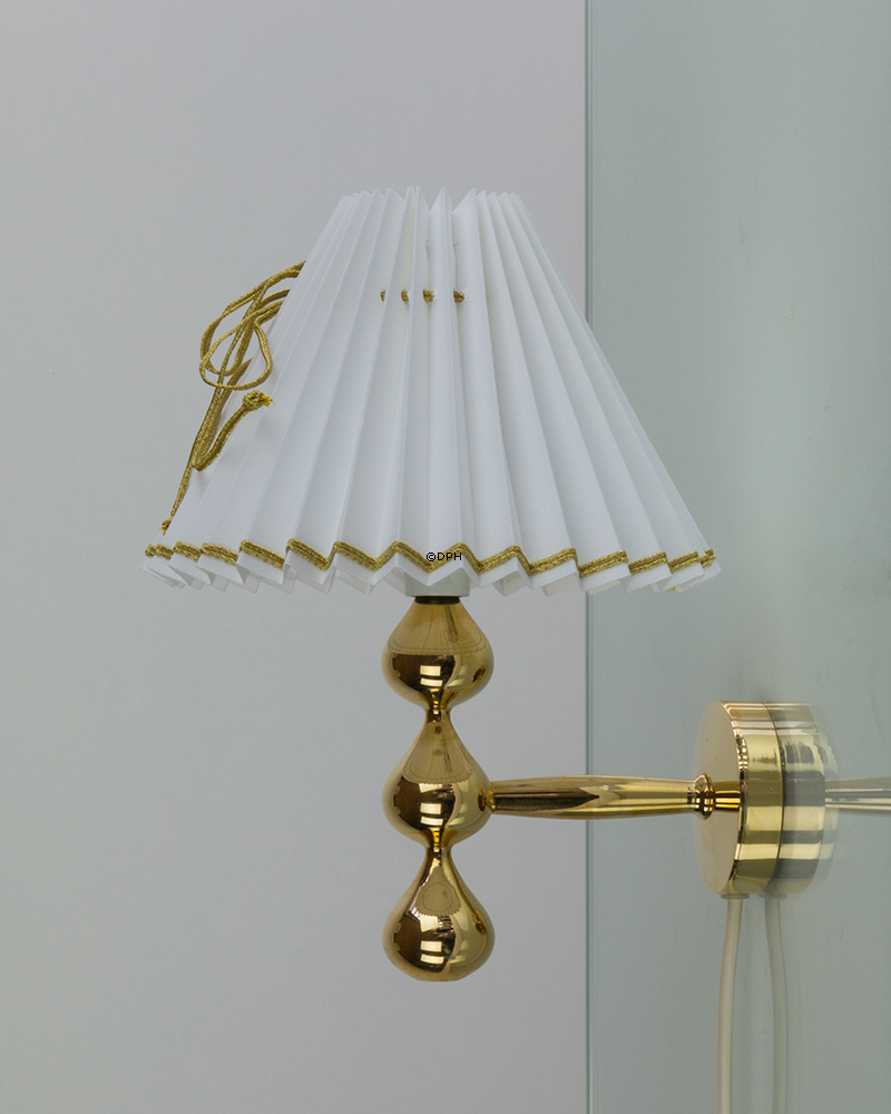 Asmussen dråbe væglampe med 3 dråber (BEMÆRK - Brugt lampe)