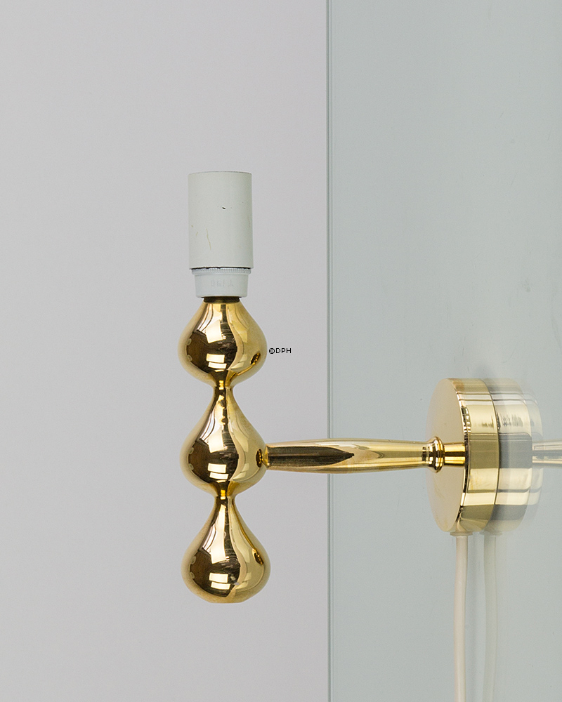 Asmussen dråbe væglampe med 3 dråber (BEMÆRK - Brugt lampe)