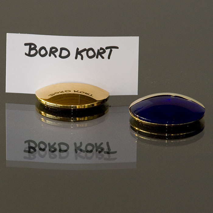 Asmussen bordkortholder, sæt af 2 stk.