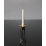 Asmussen Safir lysestage smoke og guld, mellem