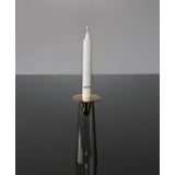 Asmussen Safir candlestick smoke and gold, medium