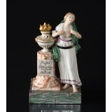Venskabsfigur, Royal Copenhagen overglasur figur