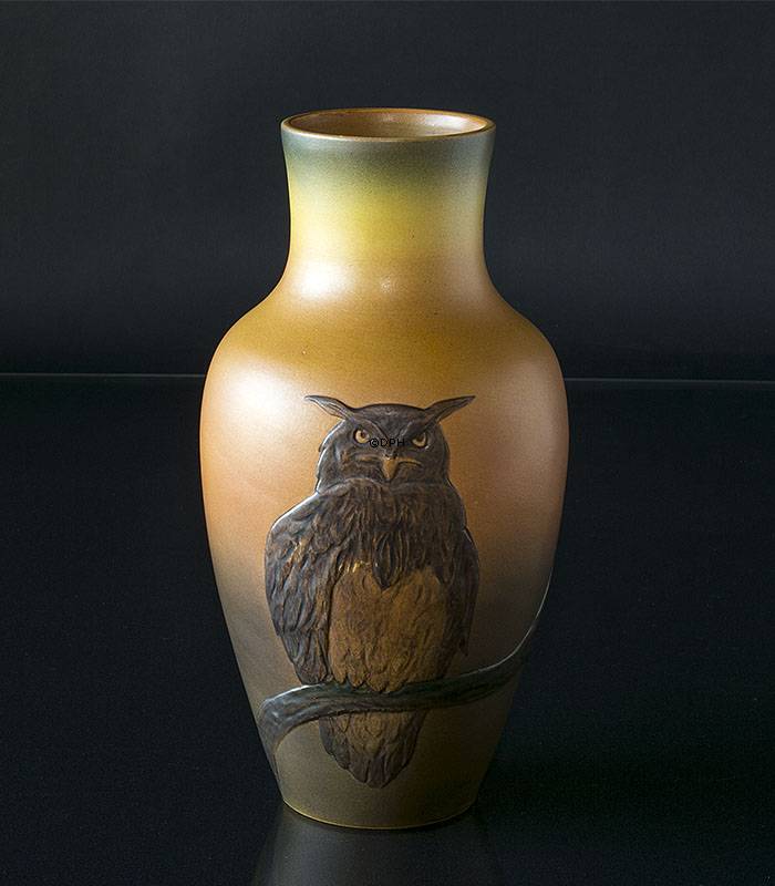 Vase med ugle nr. 674