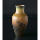 Vase with owl no. 674