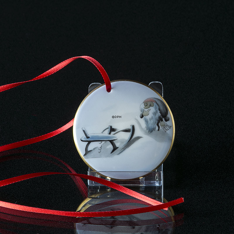 Wiberg Juleornament nisse og kælk