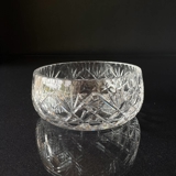Kristallglasschale mit Gravuren