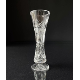 Kristallglas Vase mit Gravuren