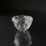 Crystal glass small bowl wiith engravings