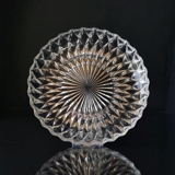 Cake plate in prism glass