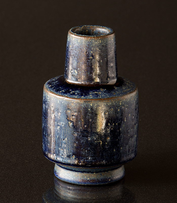 Palshus stentøjsvase nr. 427 i blå