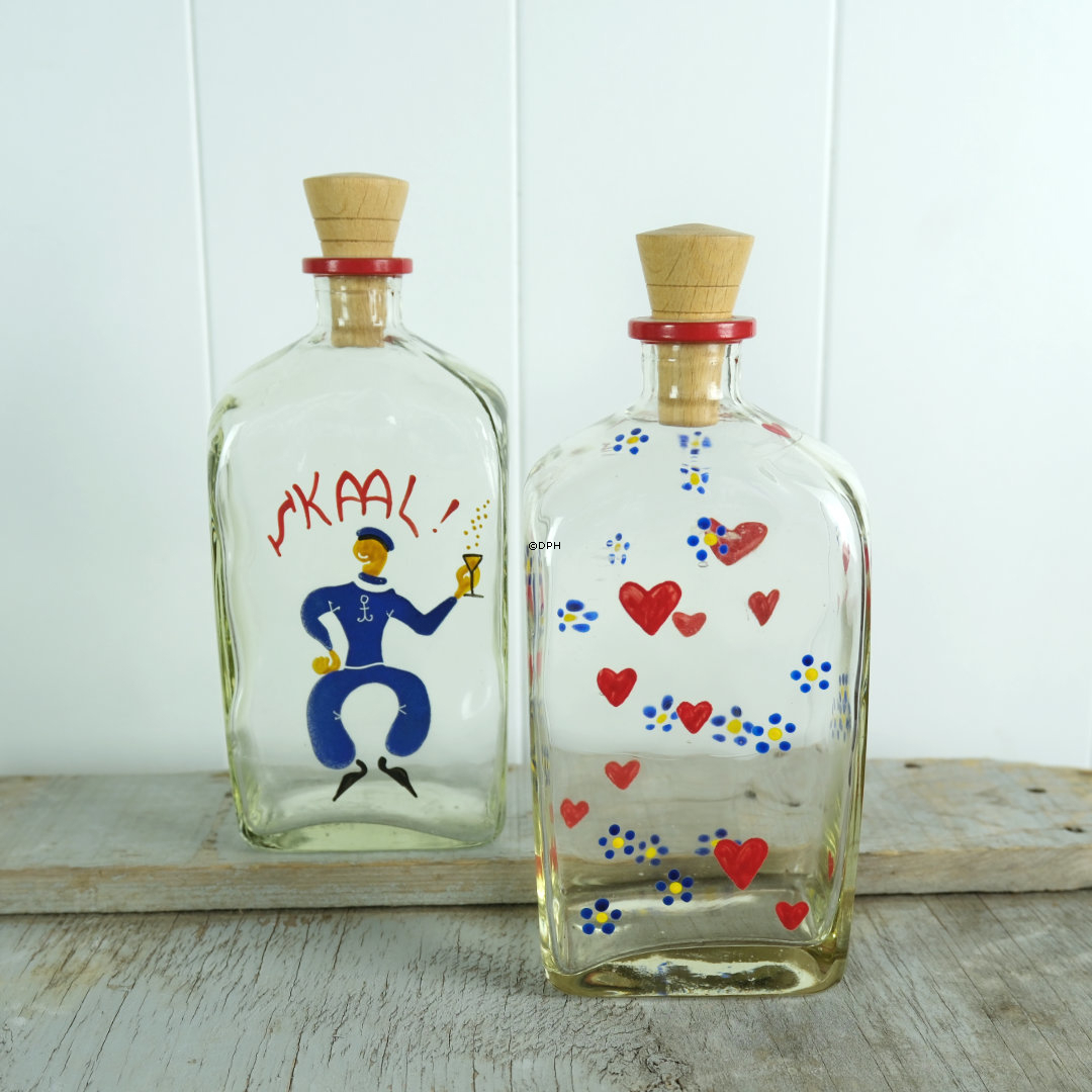 Juleflasker, sæt af 2 stk.