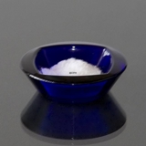 Asmussen Hamlet design dish/salt cellar, square, blue