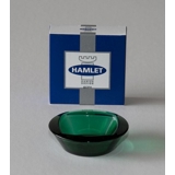 Asmussen Hamlet design dish or salt cellar, square, green