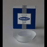 Asmussen Hamlet design tealigth holder, frosted white
