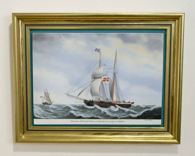 Danske Skibsportrætter, Caroline af København" Bing og Grøndahl