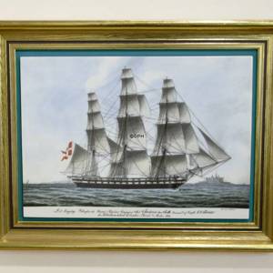 Danske Skibsportrætter, Frederick den Siette, Bing og Grøndahl | Nr. DG3026 | DPH Trading