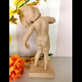 Ipsen Figur, Pige badepige nr. 888, Venus - Terracotta nr. 34
