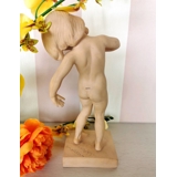 Ipsen Figur, Pige badepige nr. 888, Venus - Terracotta nr. 34