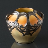 Ipsen Vase mit Muster und Henkeln, Nr. 710 Klein