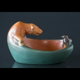 Ipsen Bowl with Polar Bear and Seal no. 666