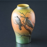 Ipsen Vase mit Vögeln auf Zweig, Nr. 453