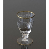 Lyngby seagull water glass
