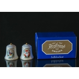 Rorstrand Christmas bell, motif no. 11 and 12, set of two