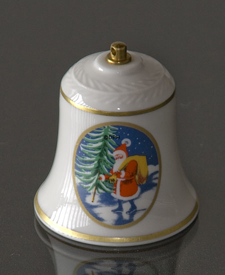 Rørstrand juleklokker 1983, motiv nr. 13 og 14, sæt med 2 stk.