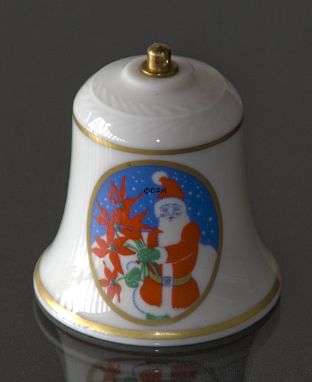 Rørstrand juleklokker 1984, motiv nr. 15 og 16, sæt med 2 stk.