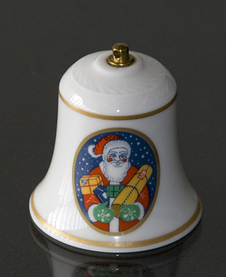 Rørstrand juleklokker 1985, motiv nr. 17 og 18, sæt med 2 stk.