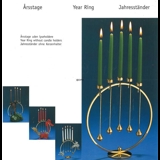 Asmussen Hamlet Design Jahresring für 5 Kerzenhalter