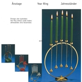 Asmussen Hamlet Design Jahresring für 5 Kerzenhalter