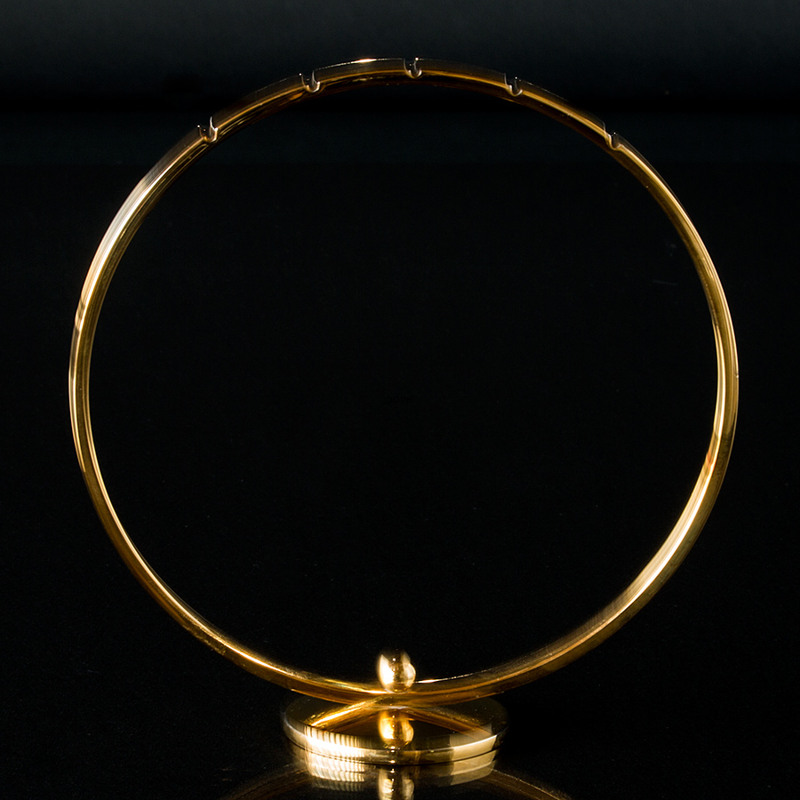 Asmussen (Hamlet) Årsstage til 5 lyseholdere forgyldt (uden lysholdere)