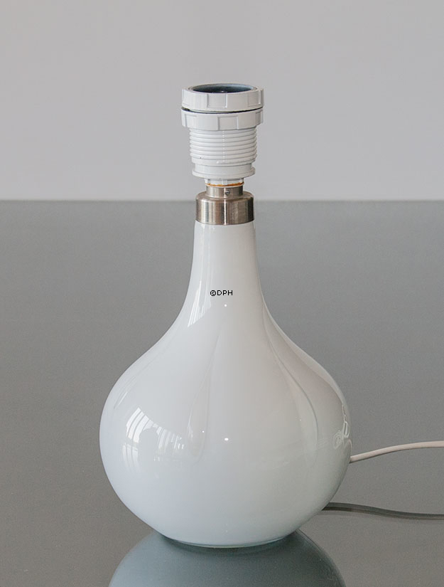 Holmegaard Bordlampe Helios, hvid, mellem - Udgået af produktion