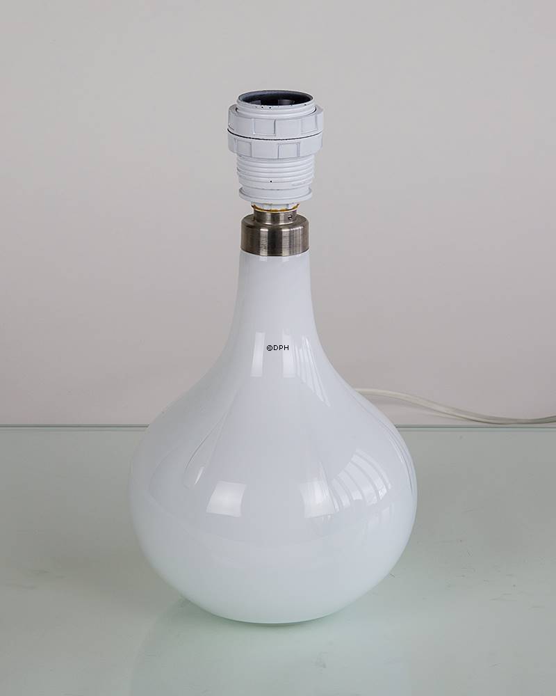 Holmegaard Bordlampe Helios, hvid, mellem - Udgået af produktion