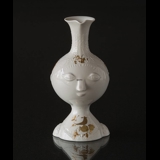 Vase oder Krug, Rosenthal, Studio-Linie, weiß mit Gold