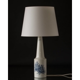 Stor Royal Copenhagen Bordlampe med koglemotiv F&M