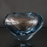 Heart Vase, Per Lutken Holmegaard, glass Smoke