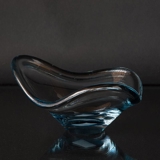 Fionia dish, Holmegaard Per Lutken , glass Smoke