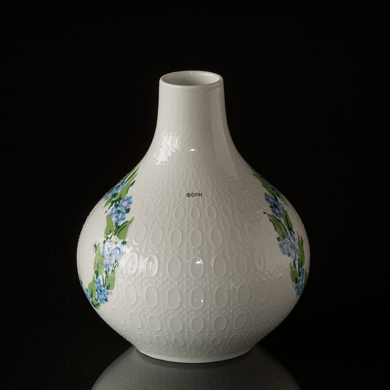 Vase Rosenthal Studio-Linie, hvid med dekoration