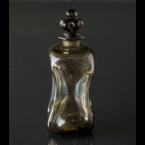 Holmegaard Glas Brun Klukflaske med låg