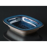 Blue Soholm dish no. 3334-1, 18x22cm