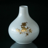 Vase Rosenthal Studio-Linie, weiß mit Gold