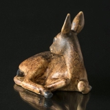 Michael Andersen figurine of deer lying no. 5963, Ceramics