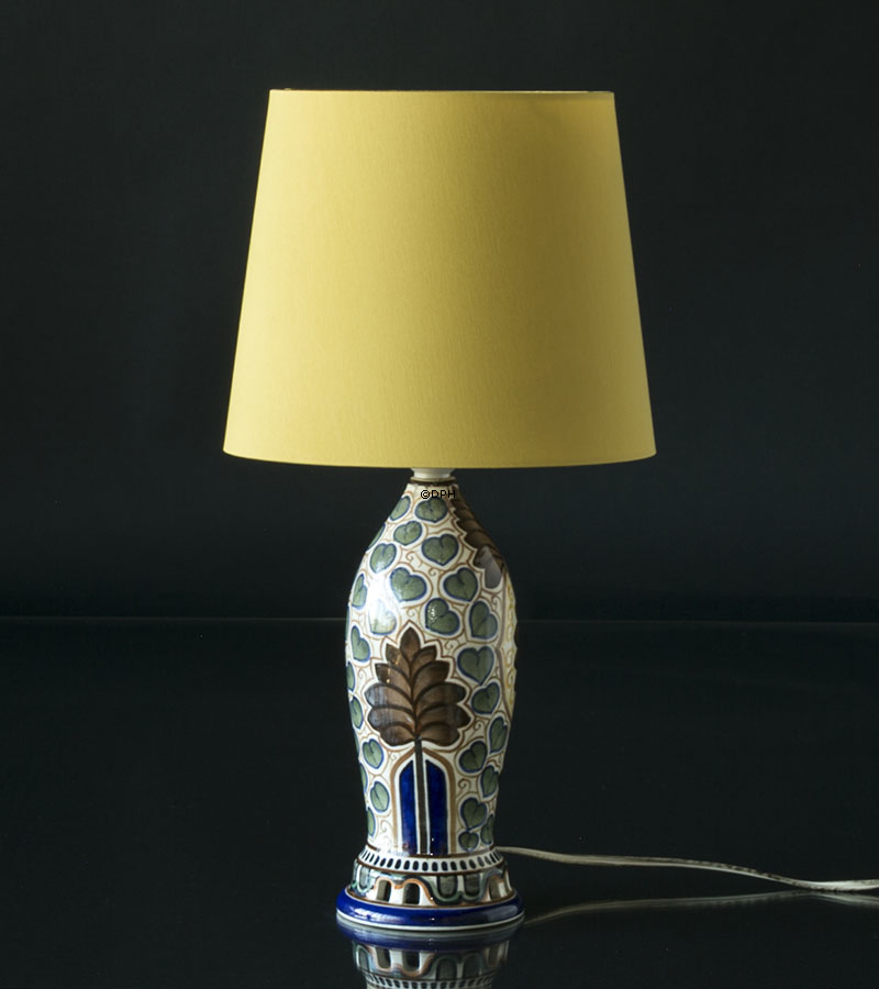 Aluminia lampe, uden lampeskærm