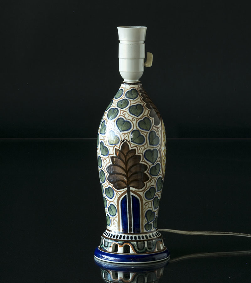 Aluminia lampe, uden lampeskærm