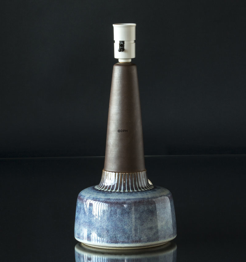 Blågrøn Søholm lampe nr, 1080, 32cm