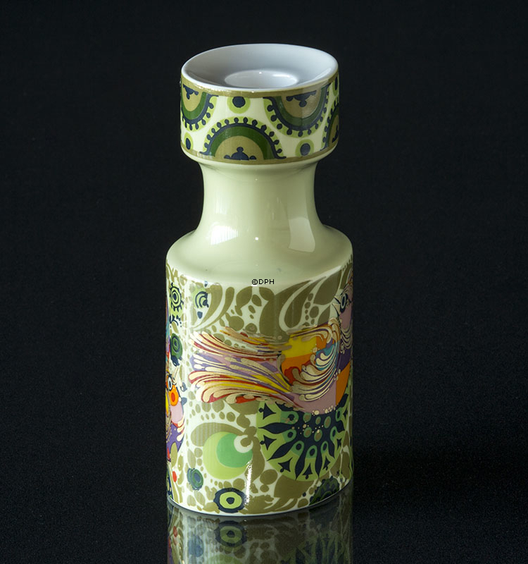 Rosenthal Bjørn Wiinblad lysestage med fugle